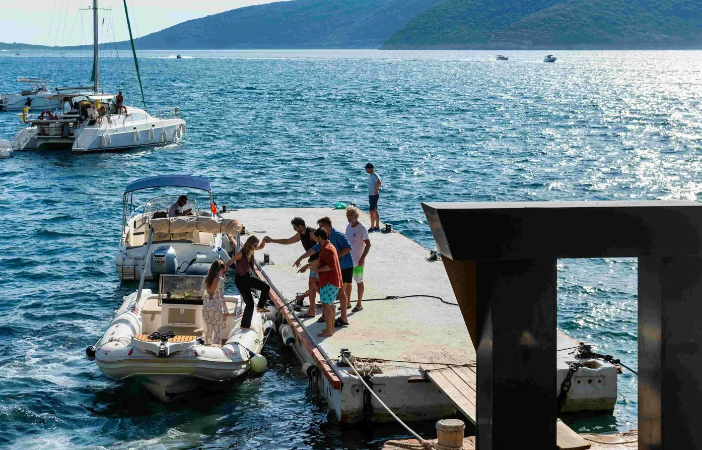 Private boat excursion through the Bay of Kotor